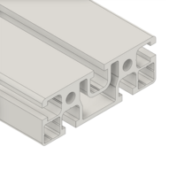 10-9032-0-72IN MODULAR SOLUTIONS EXTRUDED PROFILE<br>90MM X 32MM PROFILE, CUT TO THE LENGTH OF 72 INCH